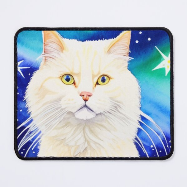 Item preview, Elegant Cat in Beautiful Galaxy Space designed and sold by ArtisticAllure1.