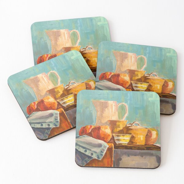 Item preview, Still Life Painting "Snacks and Tea" V1.0 designed and sold by ThatTrantGuy.