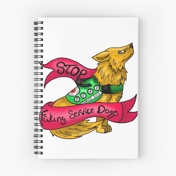 Item preview, Stop Faking Service Dogs designed and sold by inkcoveredragon.