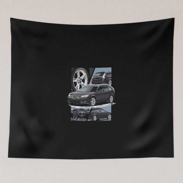 Item preview, SAAB 93 wagon black car Saab designed and sold by LauraMiller6.