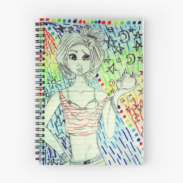 Item preview, Apple rainbow girl designed and sold by Quinjao.