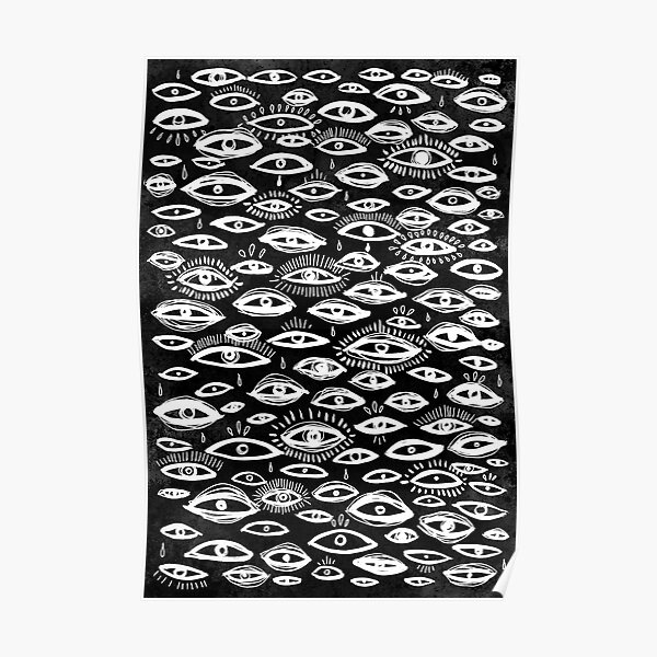 "The Third Eye Black" Poster for Sale by inkedinred Redbubble
