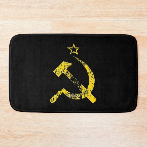 Item preview, Russian Soviet flag Hammer and Sickle gift vintage distressed look. designed and sold by LauraMiller6.