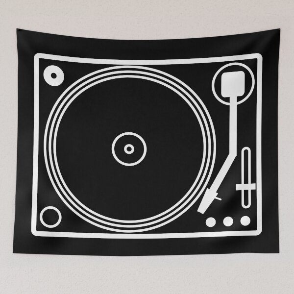 Item preview, DJ Turntable Technics Dee Jay Decks Hip Hop T-shirt designed and sold by LD ART.