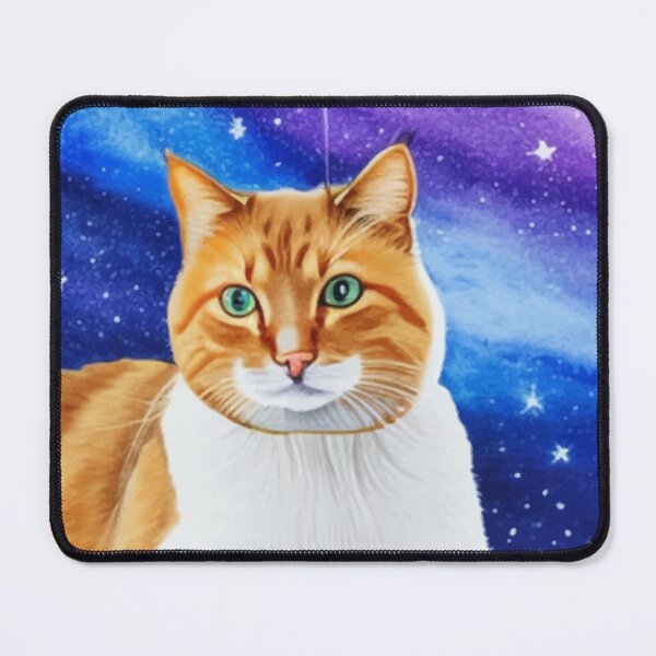 Item preview, Cute Cat with Colorful Sky designed and sold by ArtisticAllure1.