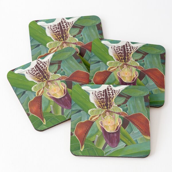 Item preview, Orchid oil painting on canvas designed and sold by jenniferolivas.