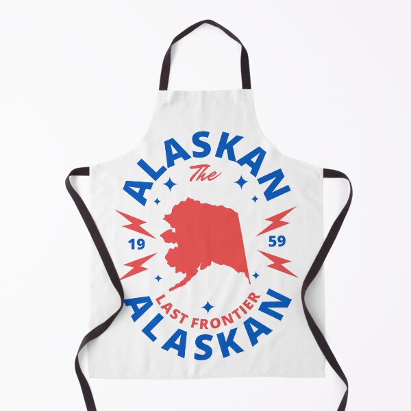 Item preview, Alaskan - Alaska State Map Badge - The Last Frontier designed and sold by Ranggasme.