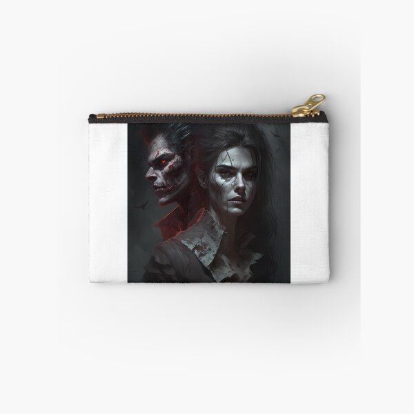 Item preview, Mystical Woman with Vampire: Gothic Fantasy Art designed and sold by DaydreamDepot.