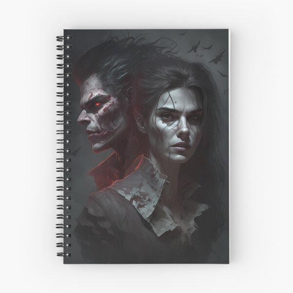 Item preview, Mystical Woman with Vampire: Gothic Fantasy Art designed and sold by DaydreamDepot.