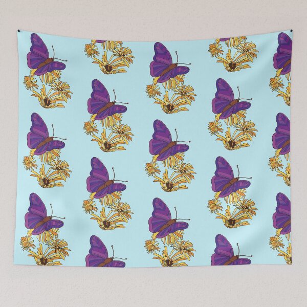 Item preview, Butterfly on Daisies designed and sold by Kristine Kisman.