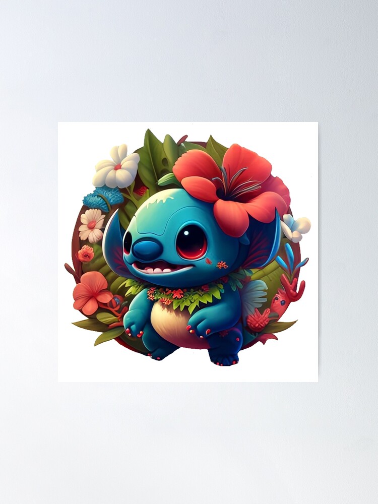 Stitch Poster for Sale by CandySweetener