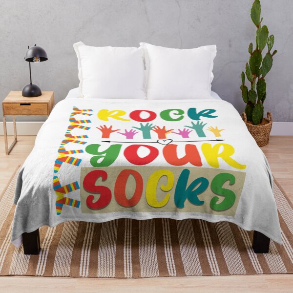 Item preview, Down Syndrome Awareness Rock Your Socks designed and sold by LadyHustle.