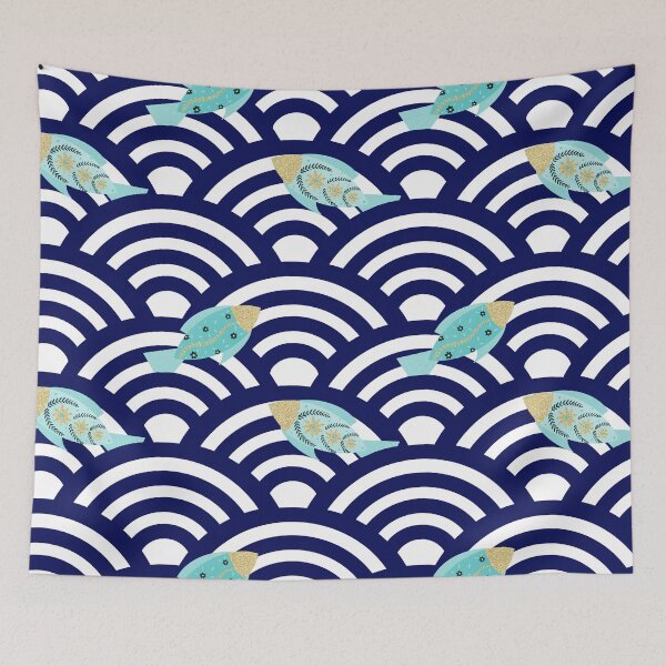 Item preview, fishes in the sea designed and sold by Home Cyn Home.