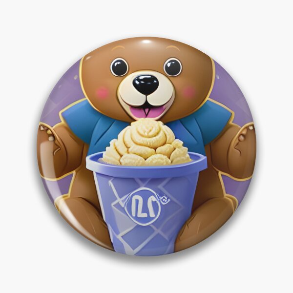 Item preview, teddy bear ice cream designed and sold by novmasao.