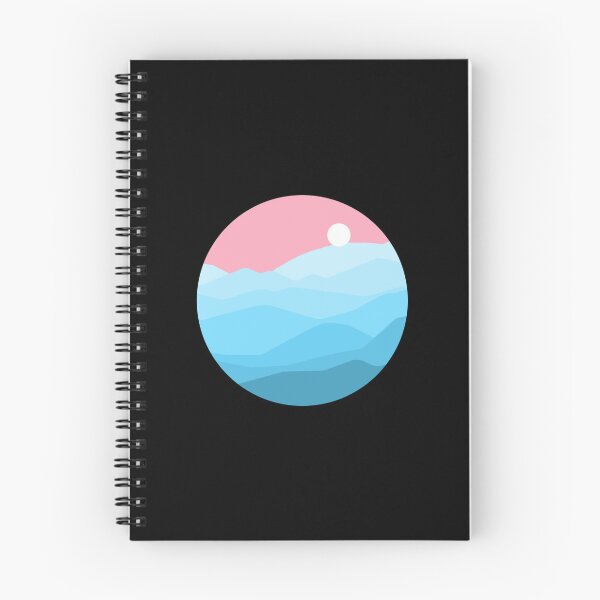 Item preview, Subtle Trans Pride Flag Landscape designed and sold by everything4eva.