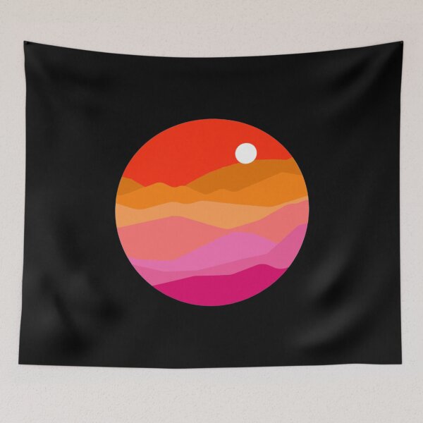 Item preview, Subtle Lesbian Pride Flag Landscape designed and sold by everything4eva.