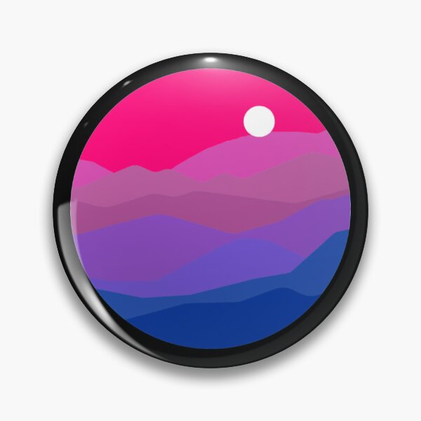 Item preview, Subtle Bi Pride Flag Landscape designed and sold by everything4eva.