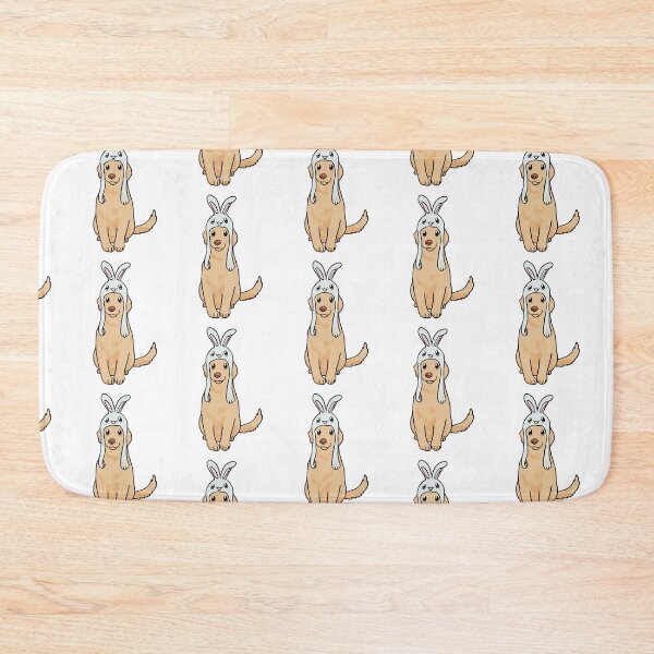 Item preview, Golden Retriever with Bunny ear | Bunny ear Golden retriever designed and sold by Golden Turtle Studio.