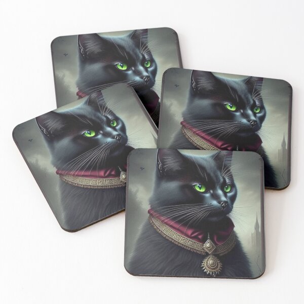Item preview, Regal Black Cat designed and sold by BiancaDPetals.