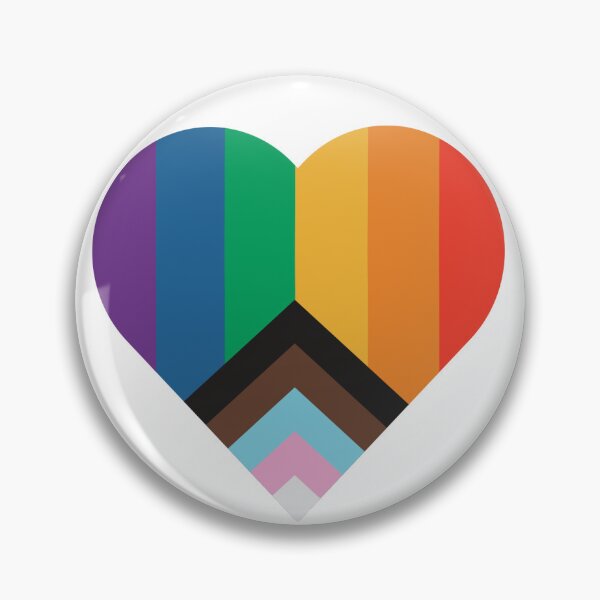 Item preview, Pride flag heart  designed and sold by troggleJ.