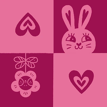 Artwork thumbnail, Check Out Spring - Berry Cute by Art by Rosa Spark