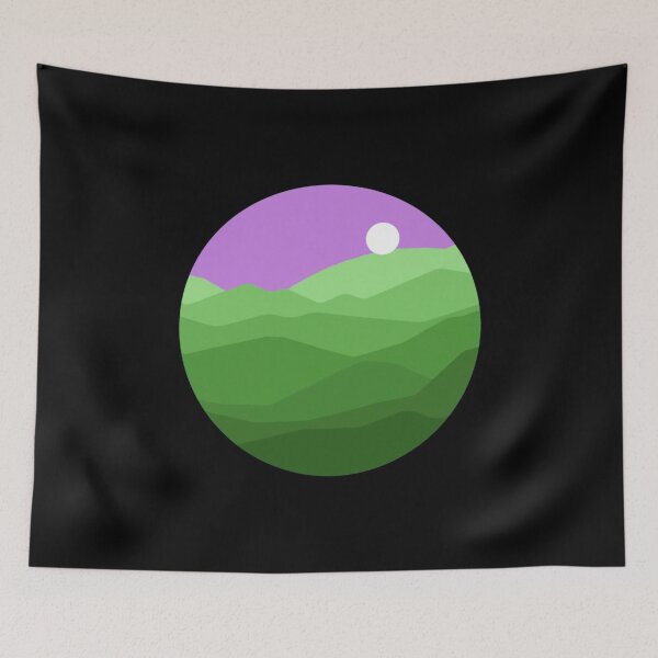 Item preview, Subtle Genderqueer Pride Flag Landscape designed and sold by everything4eva.