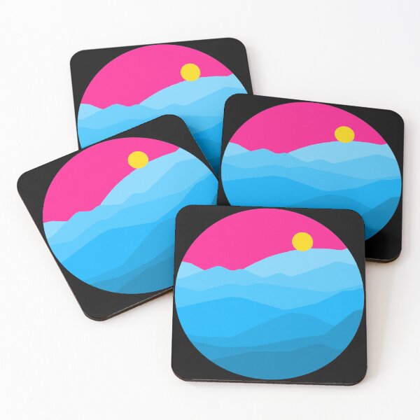 Item preview, Subtle Pan Pride Flag Landscape designed and sold by everything4eva.