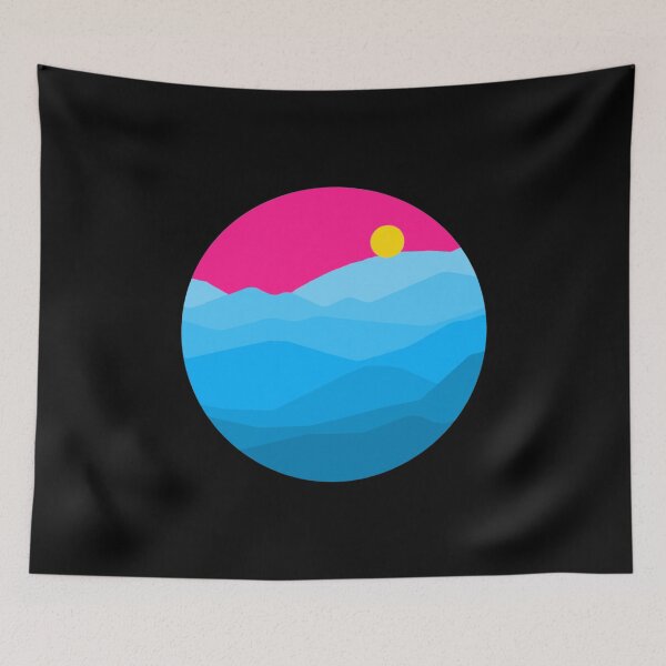 Item preview, Subtle Pan Pride Flag Landscape designed and sold by everything4eva.