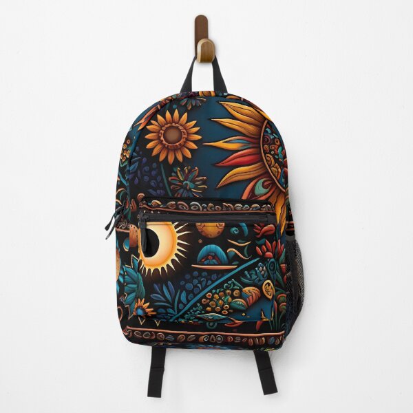 Item preview, Huichol sunflower art designed and sold by Mony26.