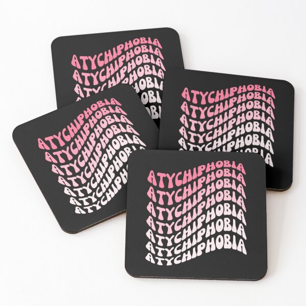 Item preview, Wavy Atychiphobia Text Design designed and sold by chetan786.