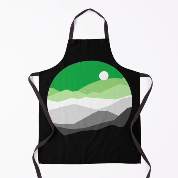 Item preview, Subtle Aromantic Pride Flag Landscape designed and sold by everything4eva.