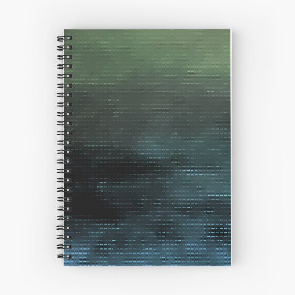 Item preview, Aqua Blue Green Black Abstract Digital Design  designed and sold by kattakitty.