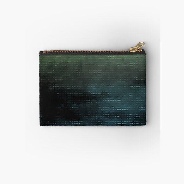 Item preview, Aqua Blue Green Black Abstract Digital Design  designed and sold by kattakitty.