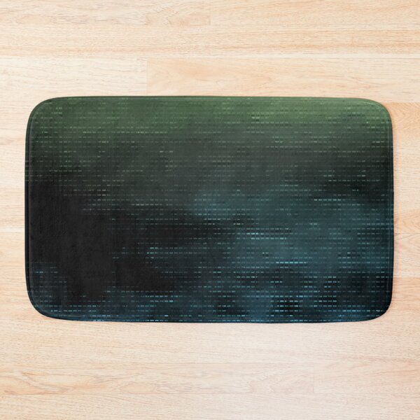 Item preview, Aqua Blue Green Black Abstract Digital Design  designed and sold by kattakitty.