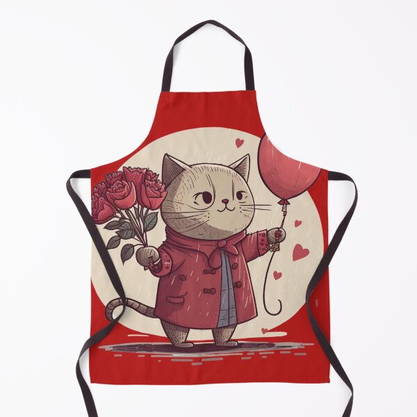 Item preview, Romantic Valentines Day Norwegian Cat Victor designed and sold by bestsalernow.