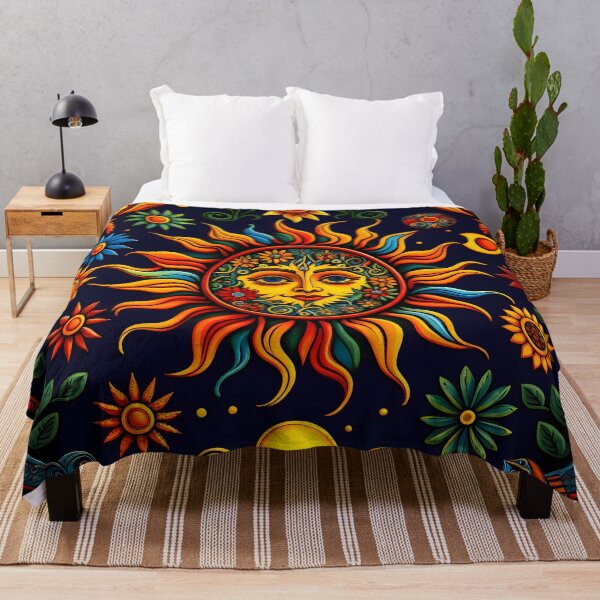 Item preview, Huichol sun and flowers designed and sold by Mony26.