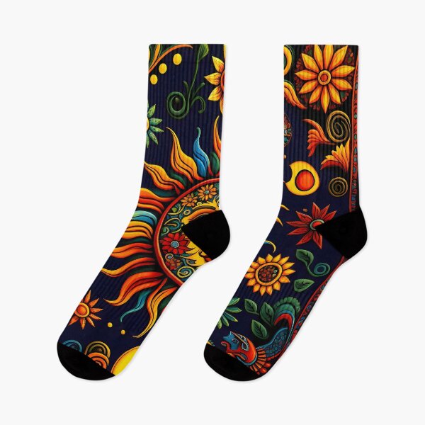 Item preview, Huichol sun and flowers designed and sold by Mony26.