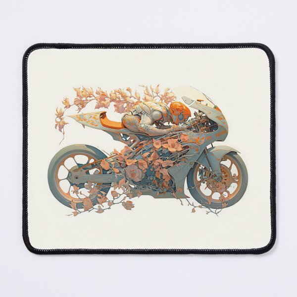 Item preview, orange android rider designed and sold by Luminaura.