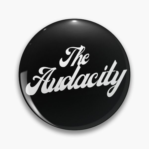 Item preview, The Audacity Black and White designed and sold by dinodrawrs.