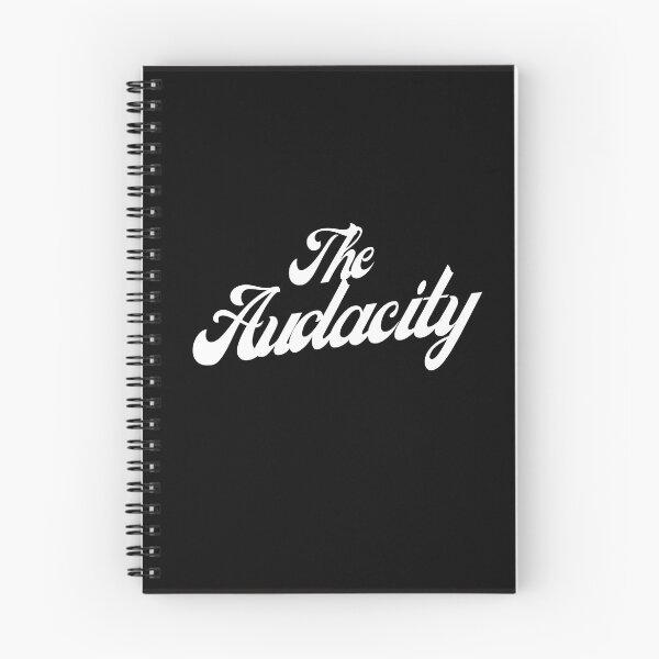 Item preview, The Audacity Black and White designed and sold by dinodrawrs.