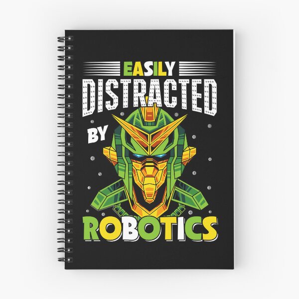 Artikelvorschau, Leicht abgelenkt durch Robotik - Lustige Geschenke für Liebhaber von Roboteringenieuren von FanityPrints entworfen und verkauft von FanityPrints.