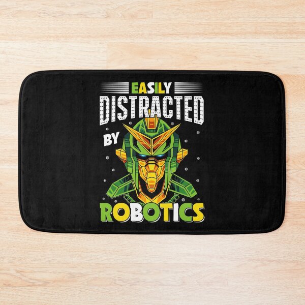Item preview, Easily Distracted By Robotics  - Funny Gifts for Robotic Engineer Lovers by FanityPrints designed and sold by FanityPrints.