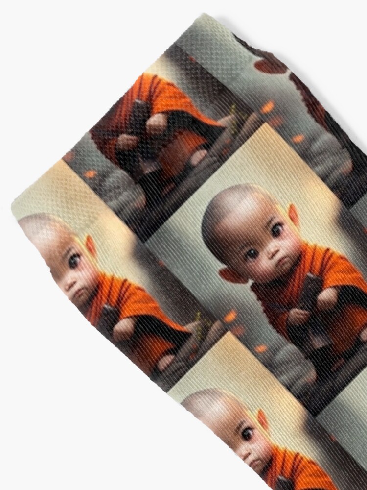 Baby Shaolin Monk | cute baby | Socks