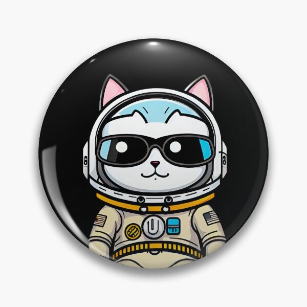 Item preview, Cat Astronaut designed and sold by Timegraf.