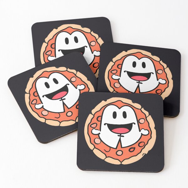 Item preview, Slice of Happiness: Pizza Ghost designed and sold by JohnnyTaco.