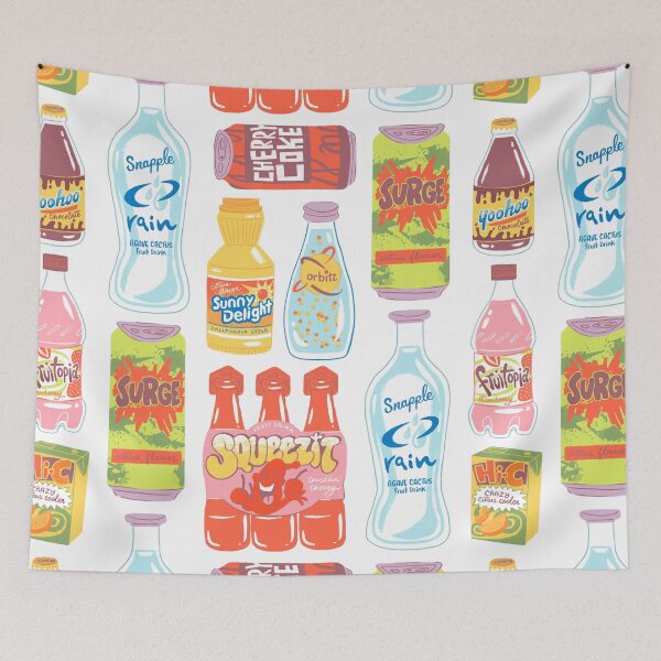 Item preview, 90s Drinks designed and sold by Van Huynh.