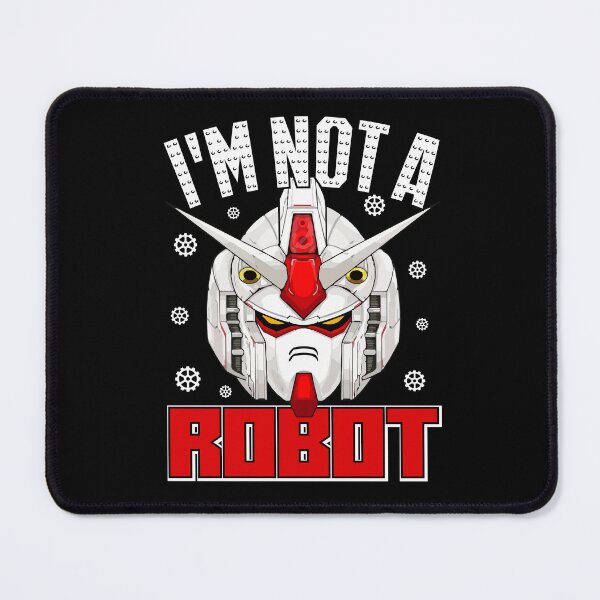 Item preview, I am Not a Robot - Funny Gifts for Robotic Engineer Lovers by FanityPrints designed and sold by FanityPrints.