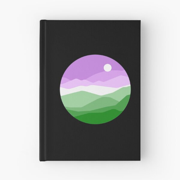 Item preview, Subtle Genderqueer Pride Flag Landscape designed and sold by everything4eva.
