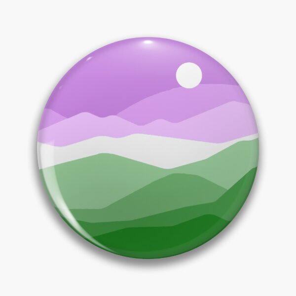 Item preview, Subtle Genderqueer Pride Flag Landscape designed and sold by everything4eva.