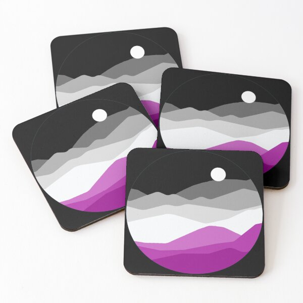 Item preview, Subtle Ace Pride Flag Landscape designed and sold by everything4eva.